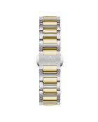 Fortress Queen zilver/goud automatisch horloge van roestvrij staal