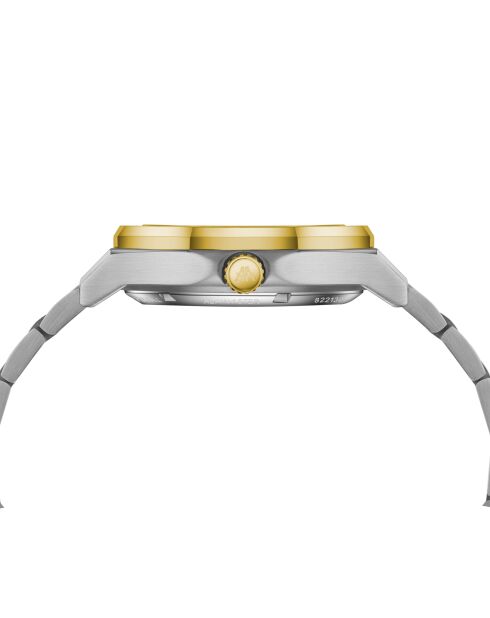 Fortress Queen Automatikuhr aus Edelstahl in Silber/Gold