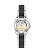 Silver Ice Moon Automatikuhr aus Edelstahl