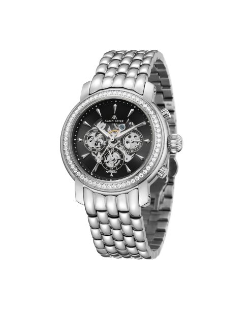 Orologio automatico Silver Princess in acciaio inossidabile