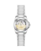 Orologio automatico Silver Ice Moon in acciaio inossidabile