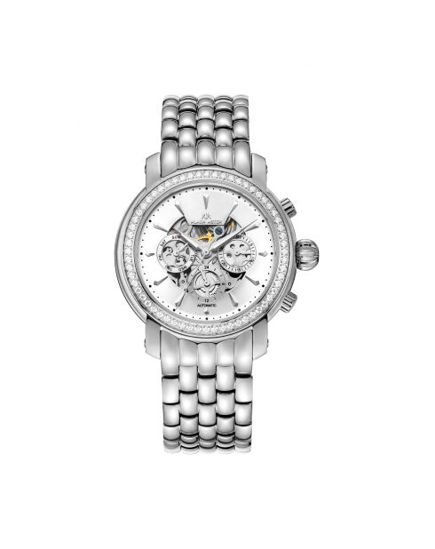 Orologio automatico Silver Princess in acciaio inossidabile