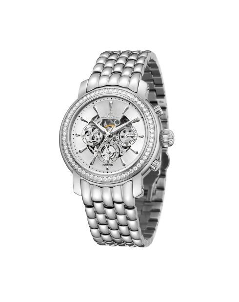 Orologio automatico Silver Princess in acciaio inossidabile