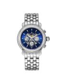 Reloj automático Silver Princess de acero inoxidable
