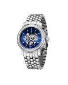 Reloj automático Silver Princess de acero inoxidable