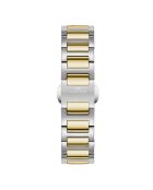 Fortress Queen zilver/goud automatisch horloge van roestvrij staal