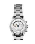 Orologio automatico Silver Octant in acciaio inossidabile