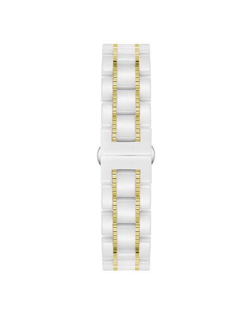 Montre automatique en céramique Emperor argenté/blanc