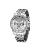 Montre automatique en acier inoxydable Legacy argentée