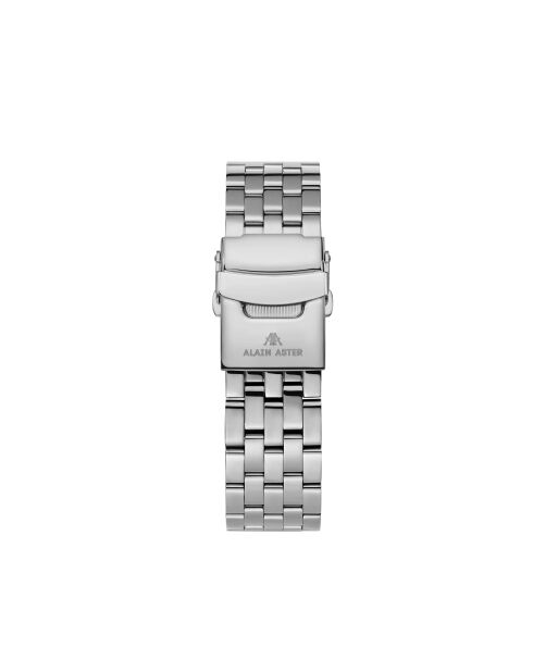 Montre automatique en acier inoxydable Legacy argentée