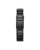 Montre automatique en acier inoxydable Commandant plaqué ionique noir