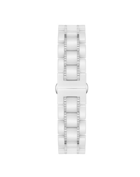 Montre automatique en céramique Emperor argenté/blanc