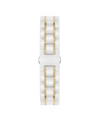 Montre automatique en céramique Emperor argenté/blanc