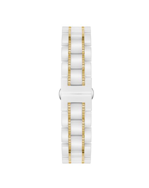 Montre automatique en céramique Emperor argenté/blanc