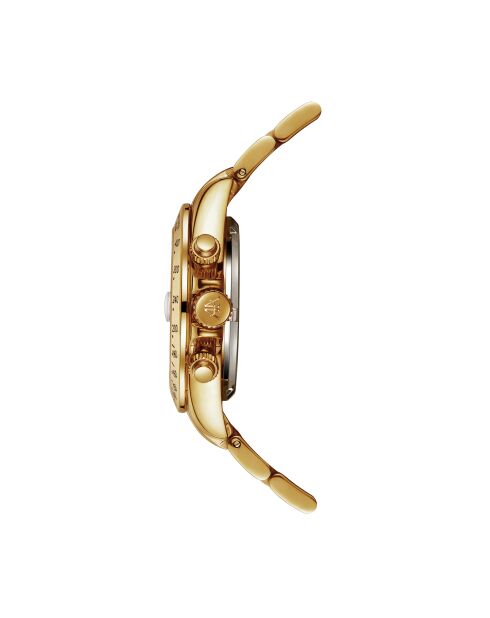 Montre automatique en acier inoxydable Commandant dorée