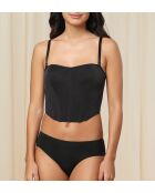 Corsé negro Triumph Signature Sheer Corset Bra