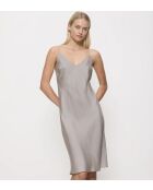 Silky Sensuality Nachthemd NDW X 01 Silent Grau