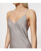 Silky Sensuality Nachthemd NDW X 01 Silent Grau