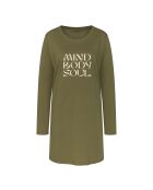 Chemise de nuit Nightdresses NDK LSL X olive martini