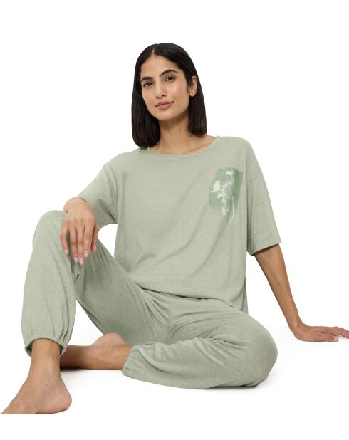Endless Comfort PK SSL 10 CO/MD grüner Schlafanzug