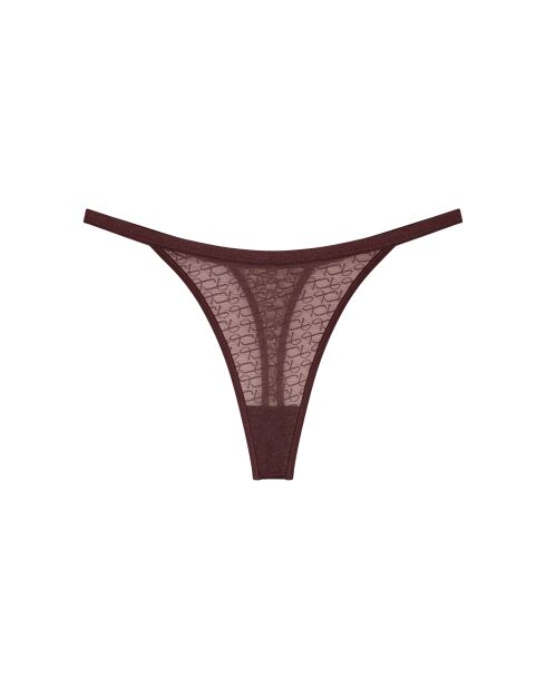 String Triumph Signature Sheer String decadente chocolade