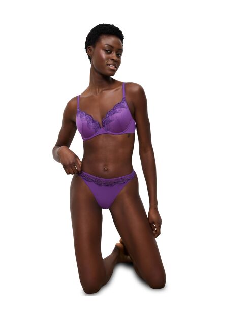 String Triumph Comfort Glam String passion purple