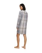 NDW X Checks Boyfriend Nachthemd Blauw
