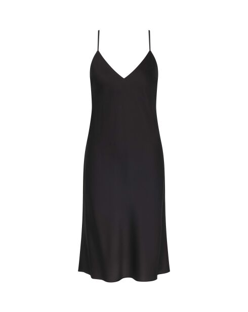 Silky Sensuality NDW X schwarzes Nachthemd