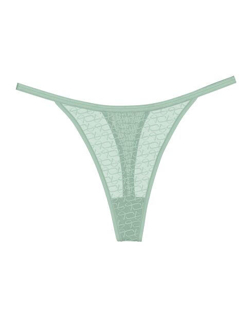 Bruma turquesa String Signature Sheer String de String