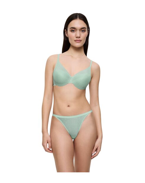 Bruma turquesa String Signature Sheer String de String