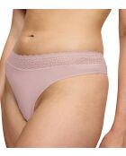 Feel of Modal String morado rosa