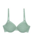Soutien-gorge avec armatures balconnet ampliforme Triumph Signature Sheer WHP EX turquoise brume