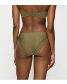 Amourette Tai olive martini hoog uitgesneden slip