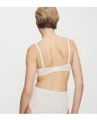 Soutien-gorge sans armatures ampliforme Fit Smart P01 EX chrysanthème