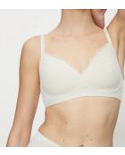 Soutien-gorge sans armatures ampliforme Fit Smart P01 EX chrysanthème