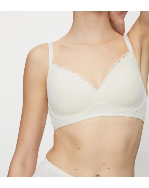 Soutien-gorge sans armatures ampliforme Fit Smart P01 EX chrysanthème