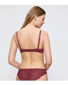 Amourette Charm T WHP01 zachte voorgevormde bh van marsala met ampliform balkon