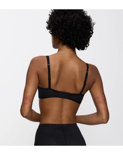 Soutien-gorge sans armatures ampliforme Fit Smart P EX noir