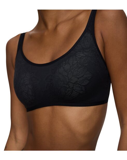 Soutien-gorge sans armatures ampliforme Fit Smart P EX noir
