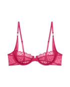 Soutien-gorge avec armatures balconnet That Night In Vegas WH rose fluo