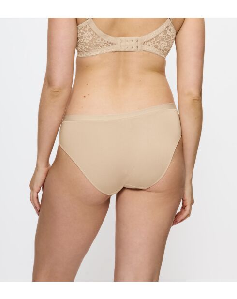 Sense of Modal Tai 2P nude hoog uitgesneden slips, set van 2