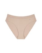 Set van 2 hoog uitgesneden slips Smart Micro Tai EX 2P nudebeige