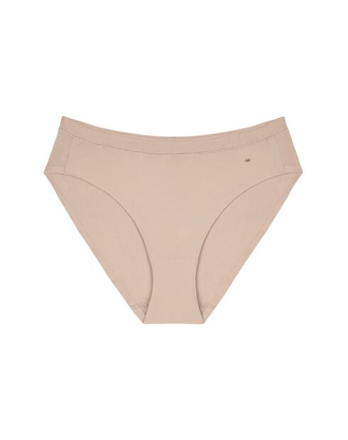 Set van 2 hoog uitgesneden slips Smart Micro Tai EX 2P nudebeige