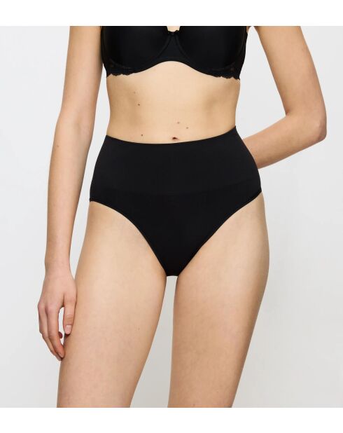 Set van 2 zwarte Triumph Soft Sculpt Panties Maxi 2P hoofdband