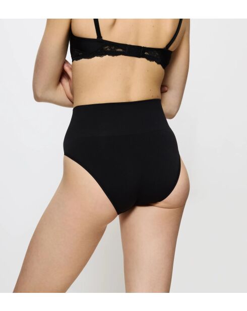 Set van 2 zwarte Triumph Soft Sculpt Panties Maxi 2P hoofdband