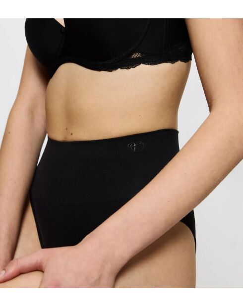 Set van 2 zwarte Triumph Soft Sculpt Panties Maxi 2P hoofdband