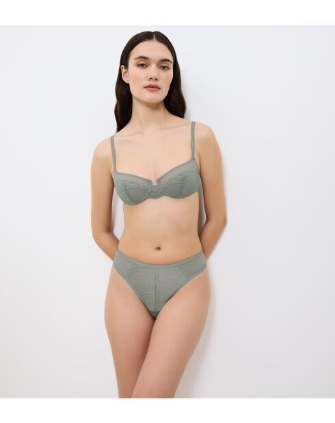 Braziliaanse slip Delightful Spotlight Brazilian middengrijs