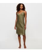 Silky Sensuality NDW Nachthemd X01 Oliv Martini