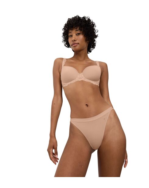 Hilo brasileño natural String Smart, beige neutro