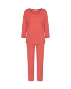 Pyjama Timeless Sensuality PK 3/4-Ärmel, intensives Rot
